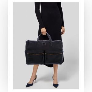 Kate Spade Wilson Road Carmella Black Nylon X-Large Weekender